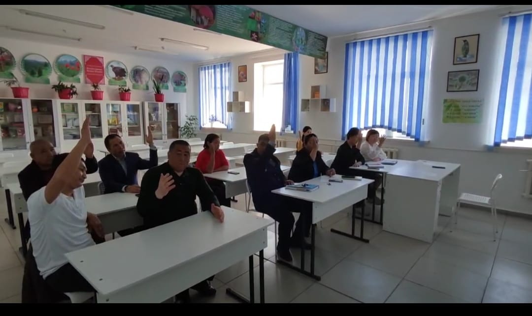 Қамқоршылық кеңес төрағасын сайлау