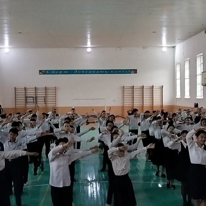 «Менің мектебім буллингке қарсы!» атты жалпы республикалық флешмоб